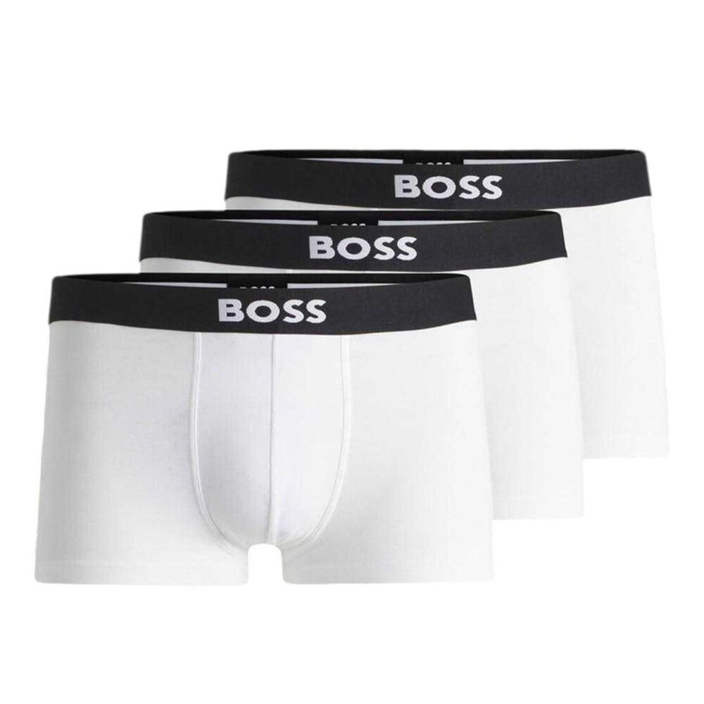 Boss Mens Underwear (Pack of 3) / White